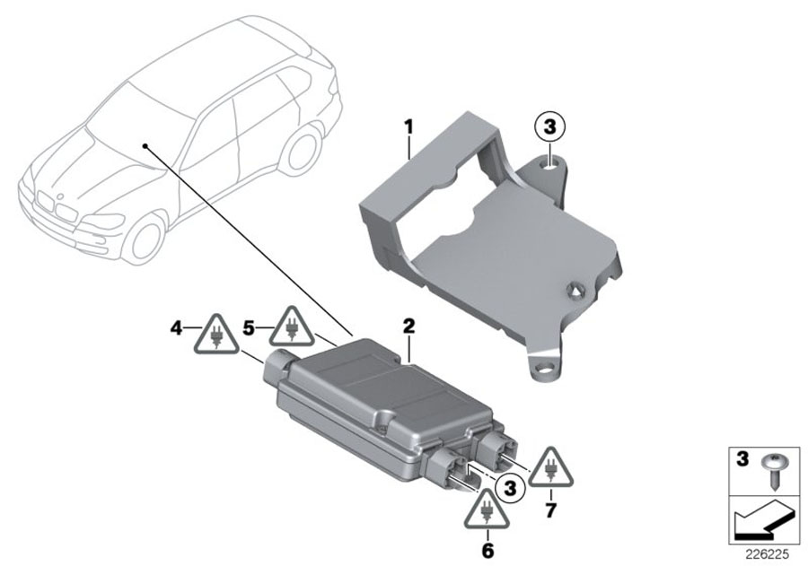 Diagram USB hub for your 2016 BMW 340iX   