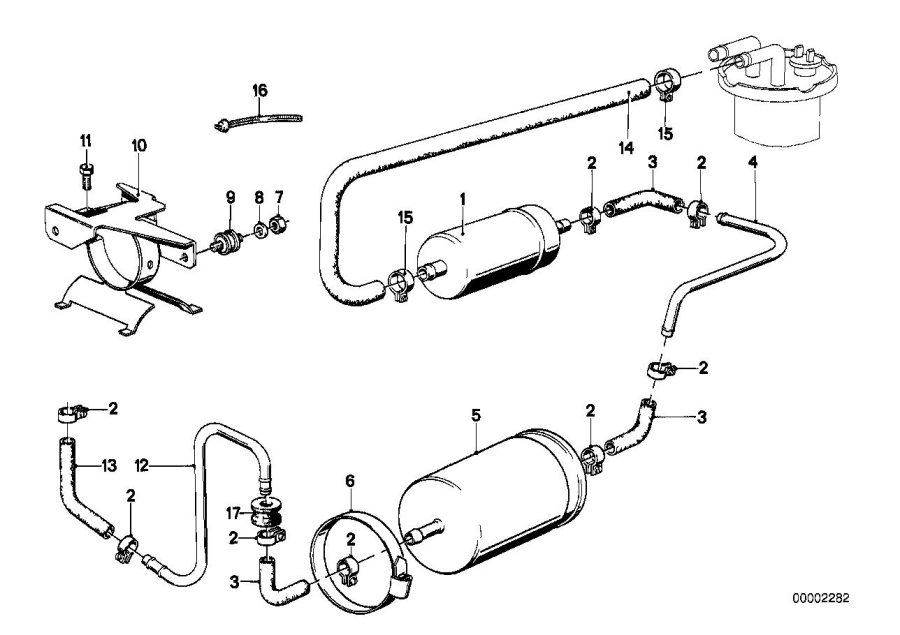 Diagram Fuel PUMP/FUEL filter for your 2021 BMW 530e Sedan  