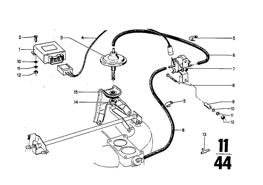 Diagram Emission control for your 1969 BMW 2800   