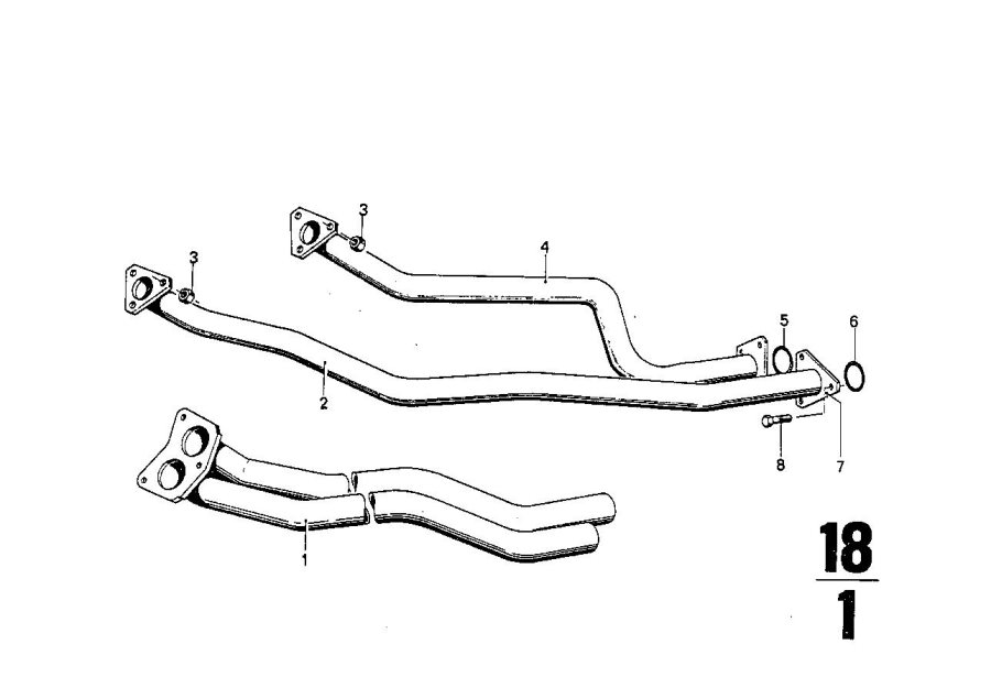 Diagram Exhaust System for your 2018 BMW X2 28iX  