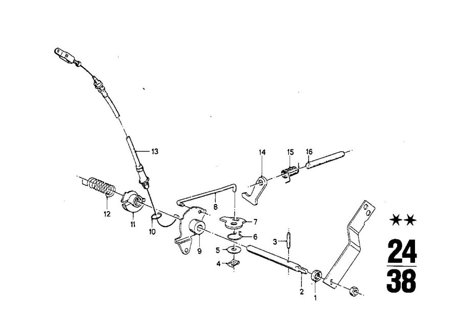 Diagram Zf 3HP22 gear SHIFT/PARKING lock for your 2005 BMW 320i   