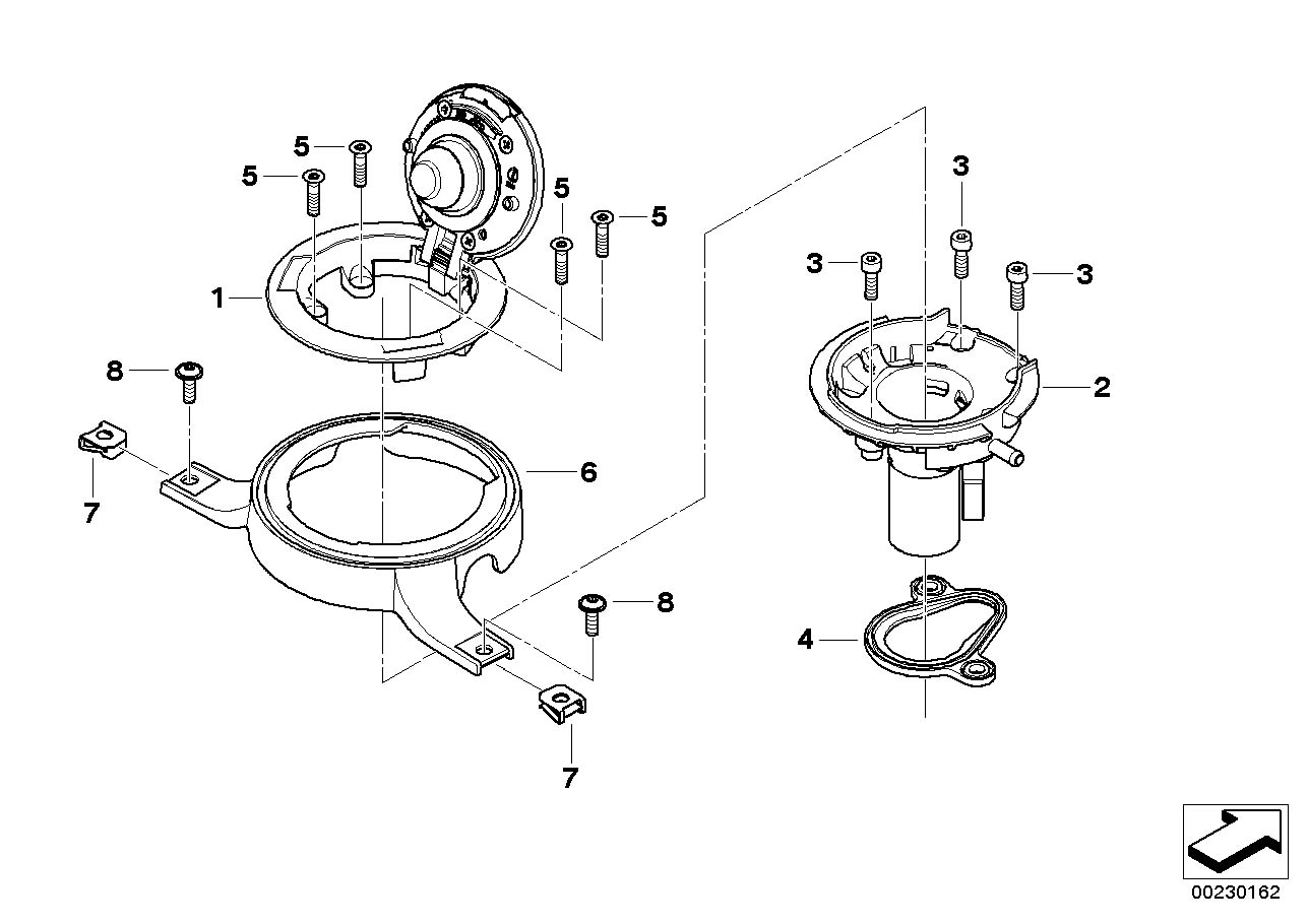 Diagram Tank lid for your 2016 BMW R1200GS   