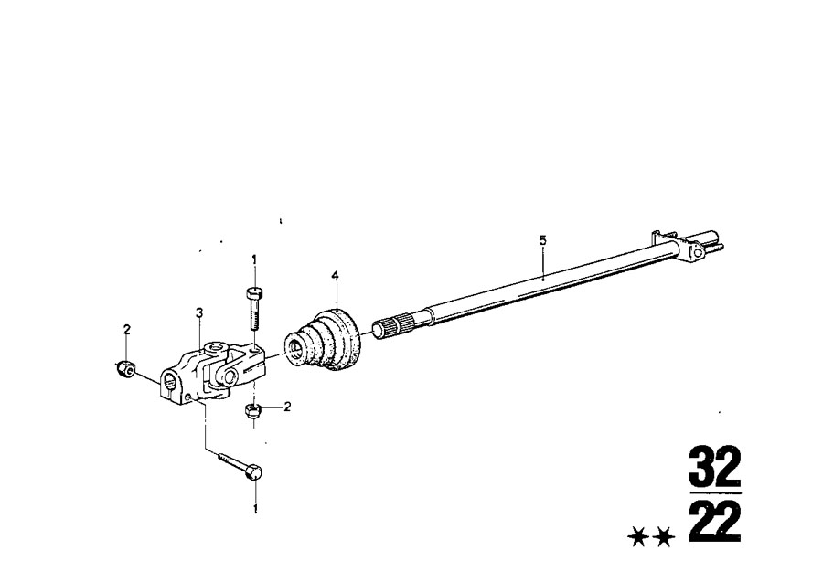 Diagram Steering column for your 2016 BMW X1   