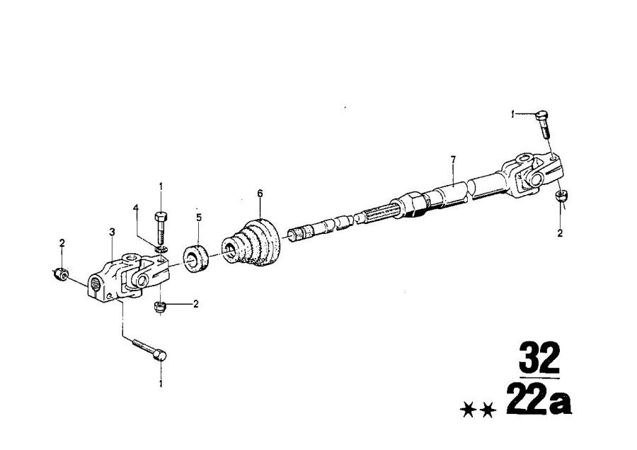 Diagram Steering column for your 2016 BMW X1   