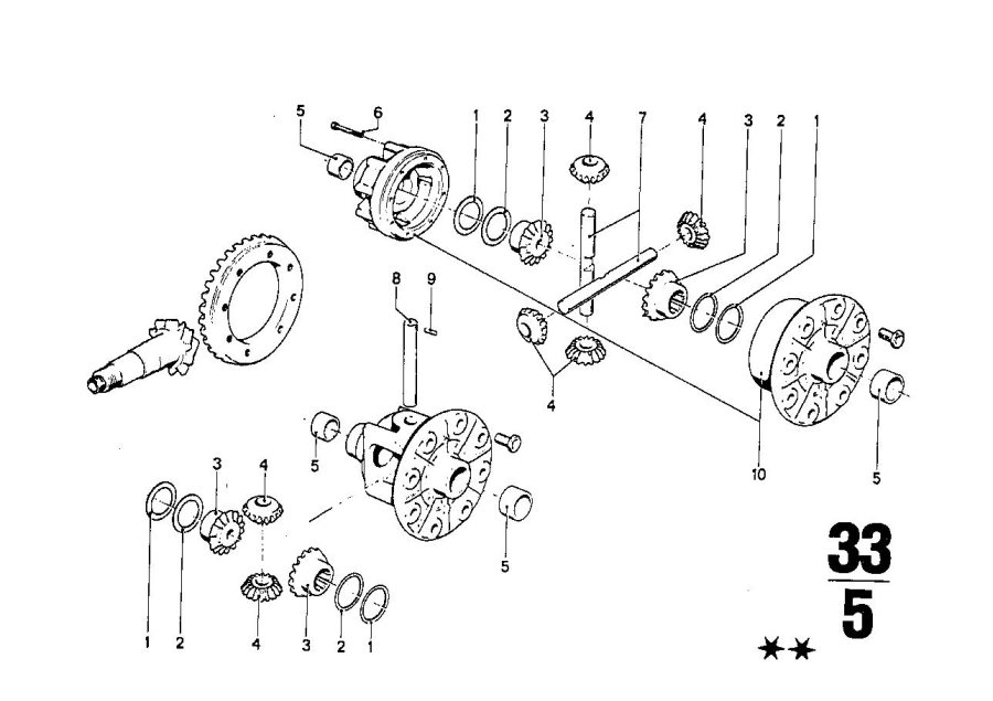 Diagram Crowngear set for your BMW