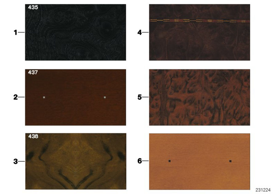 Full size assembly image of Sample chart with interior moldings (1/1)