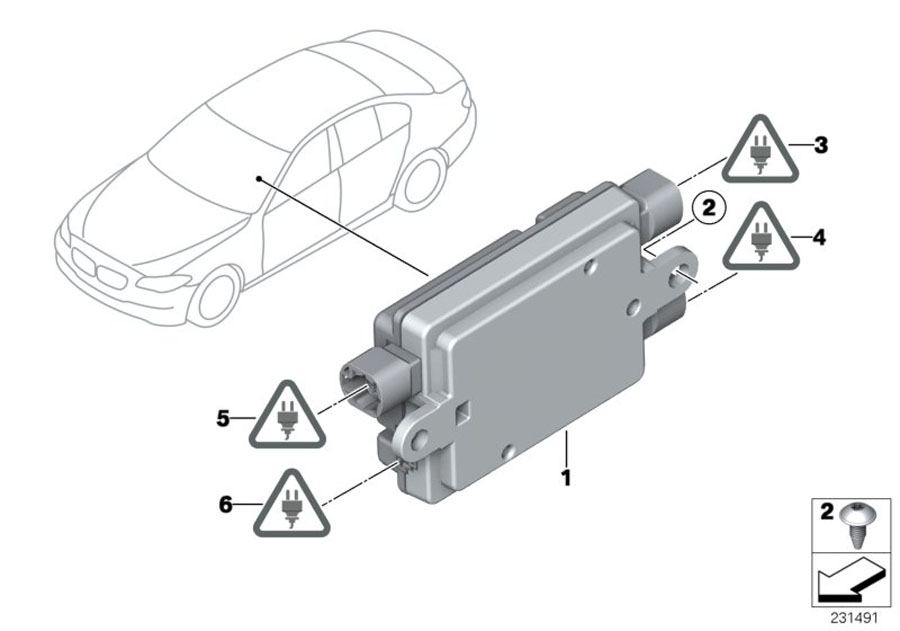 Diagram USB hub for your 2011 BMW 550i   