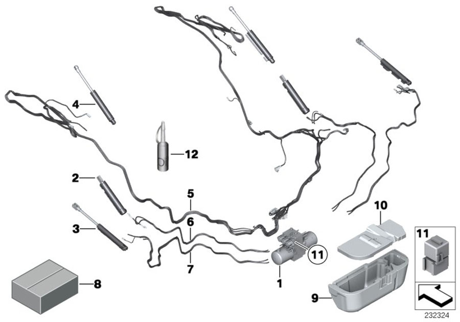 Diagram Hydraulics for your 2018 BMW X3   