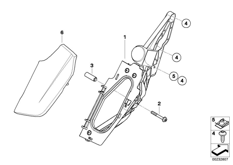 03Bracket for foot guard, righthttps://images.simplepart.com/images/parts/BMW/fullsize/232607.jpg