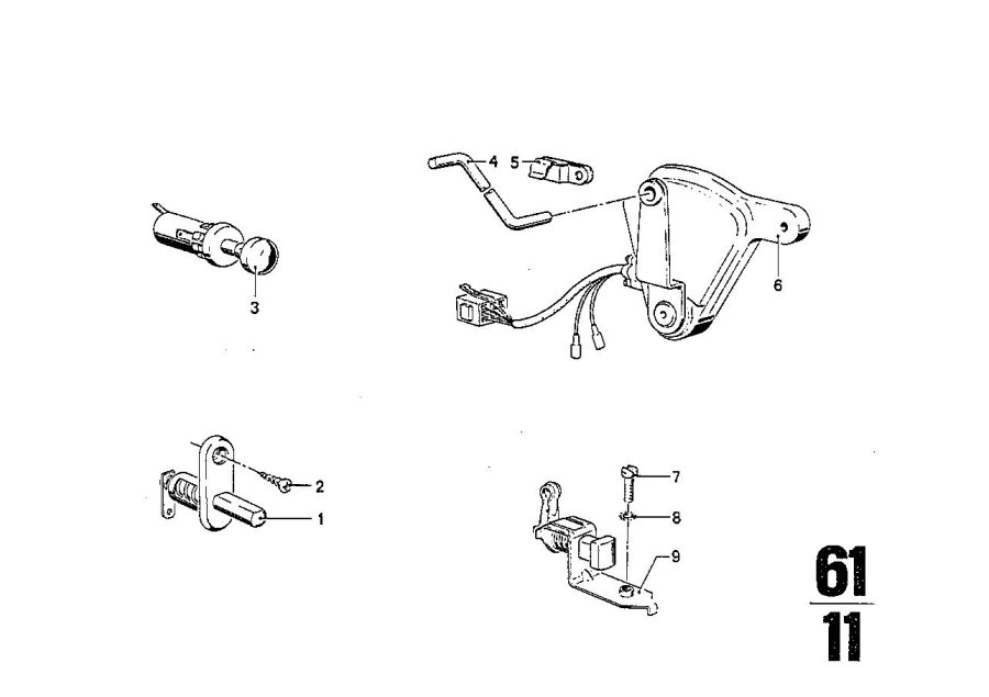 Diagram Various switches for your 2023 BMW X3  30eX 