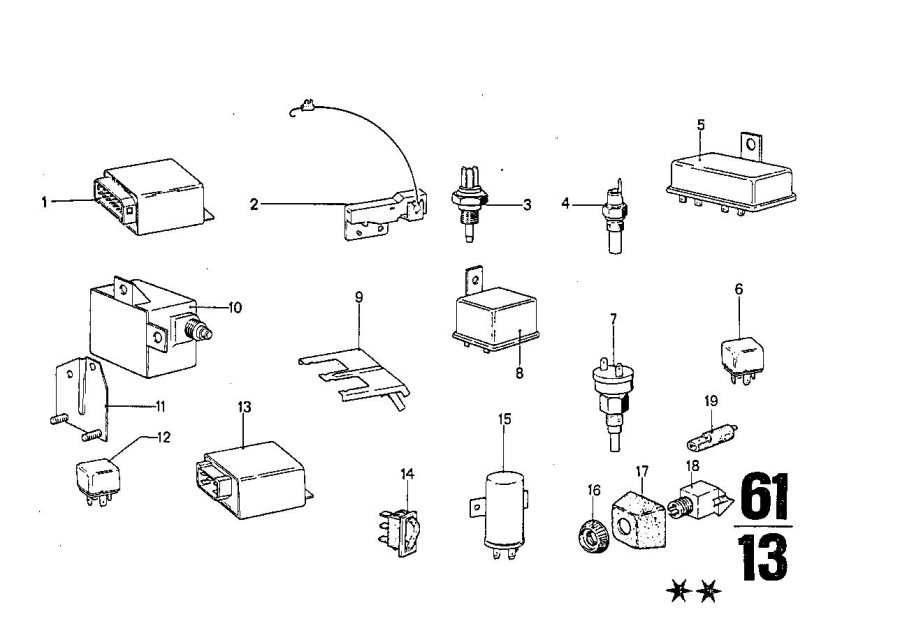 Diagram Relay for your BMW