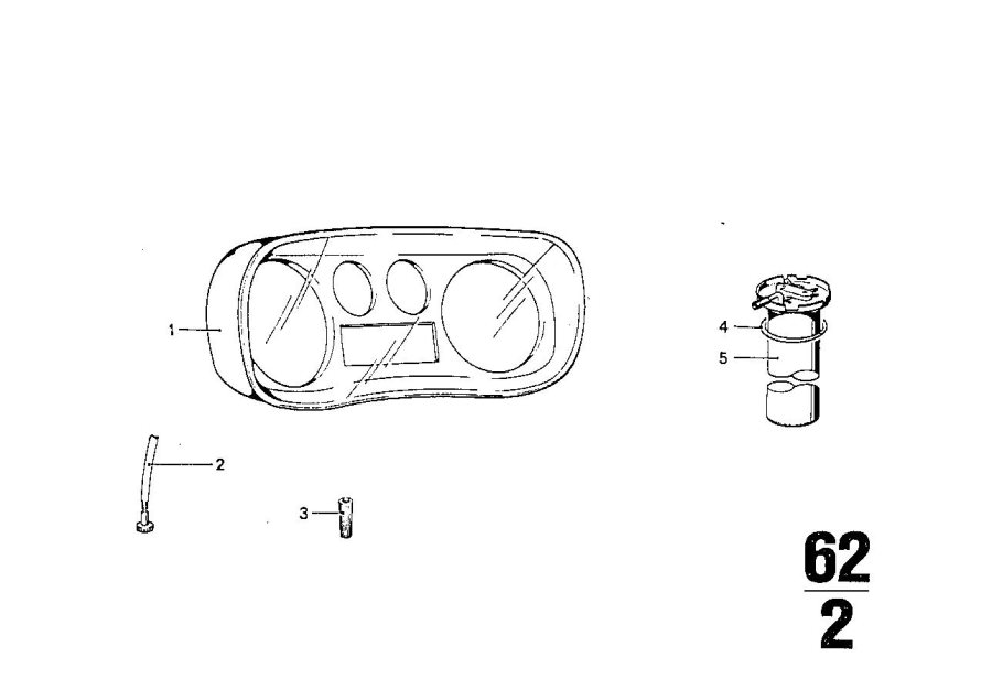 Diagram Instrument cluster for your 2023 BMW X3  30eX 