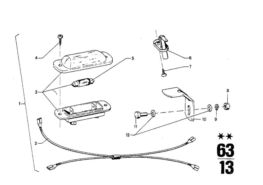 Diagram Engine compartment light for your 2023 BMW X3  30eX 