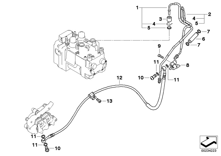 13Brake line, rear, I-ABS Generation 1https://images.simplepart.com/images/parts/BMW/fullsize/234223.jpg