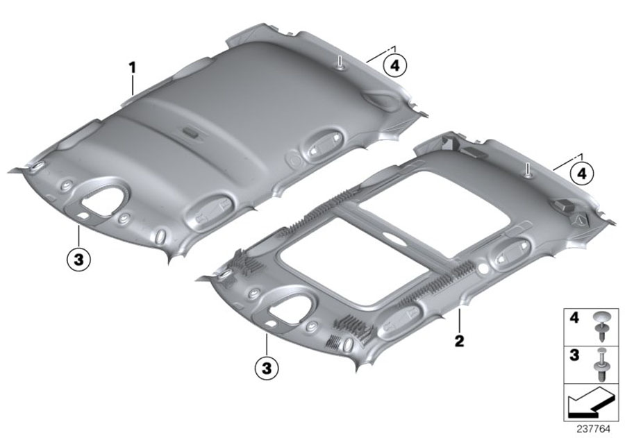 Diagram Headlining for your MINI