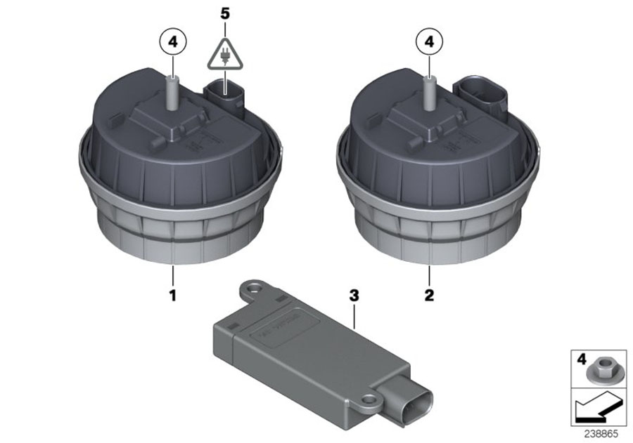 Diagram Alarm systems for your BMW 650iX  