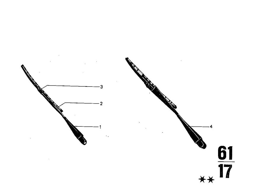 Diagram Wiper for your 2001 BMW 320i   