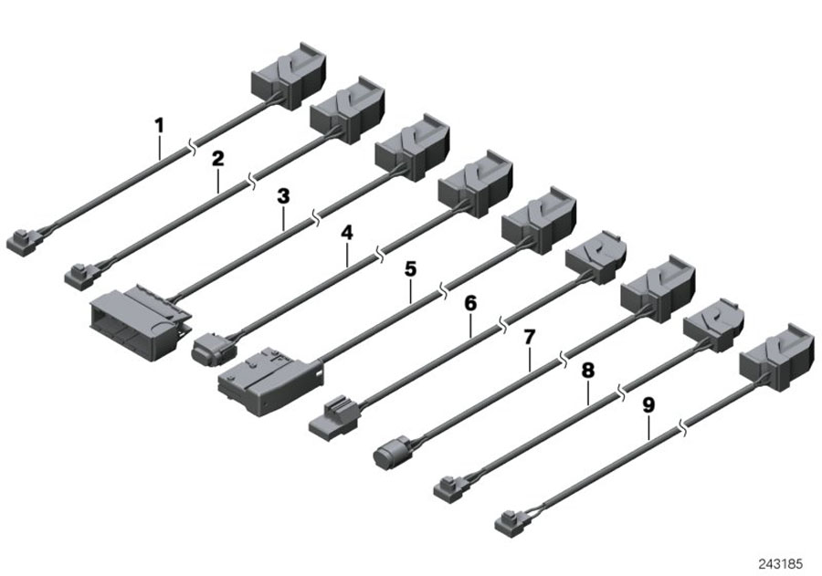 Diagram Repair cable, airbag for your MINI