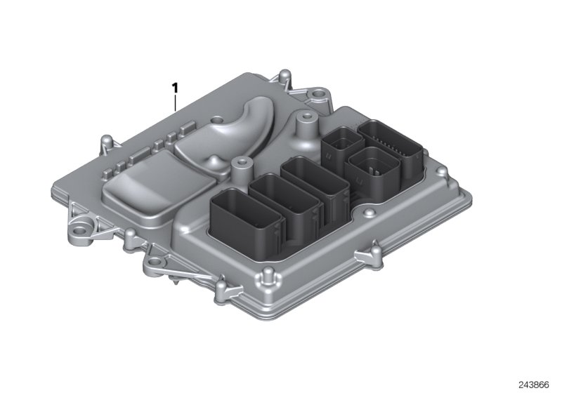 Diagram Base control unit DME / MEVD 172G for your BMW 435i  