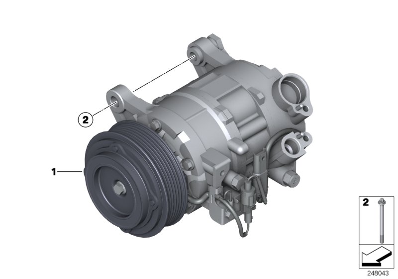 Le diagramme Compresseur pour votre BMW