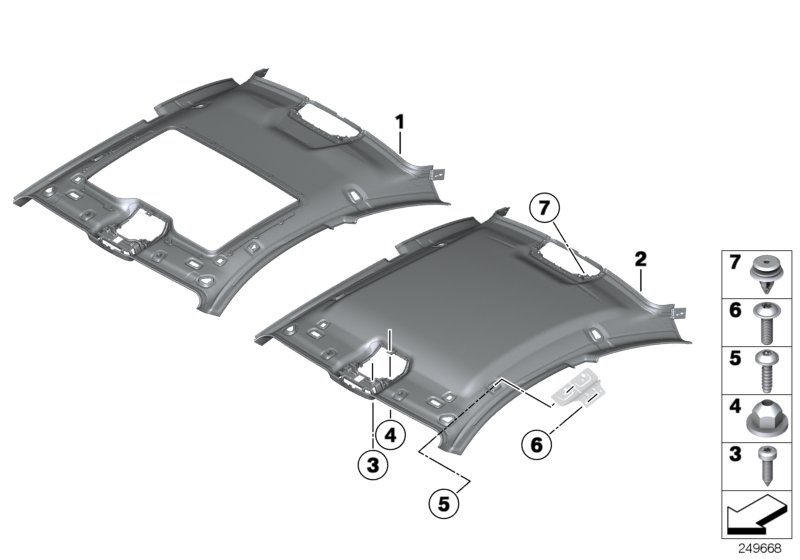 Diagram Headlining for your BMW