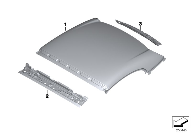 Diagram ROOF for your MINI