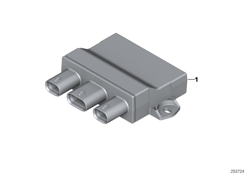 Diagram Control unit for Smart Opener for your BMW