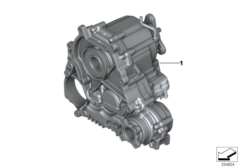 Diagram Transfer case ATC 35L for your BMW