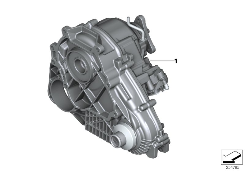 Diagram Transfer case ATC 45L for your 2016 BMW X5   