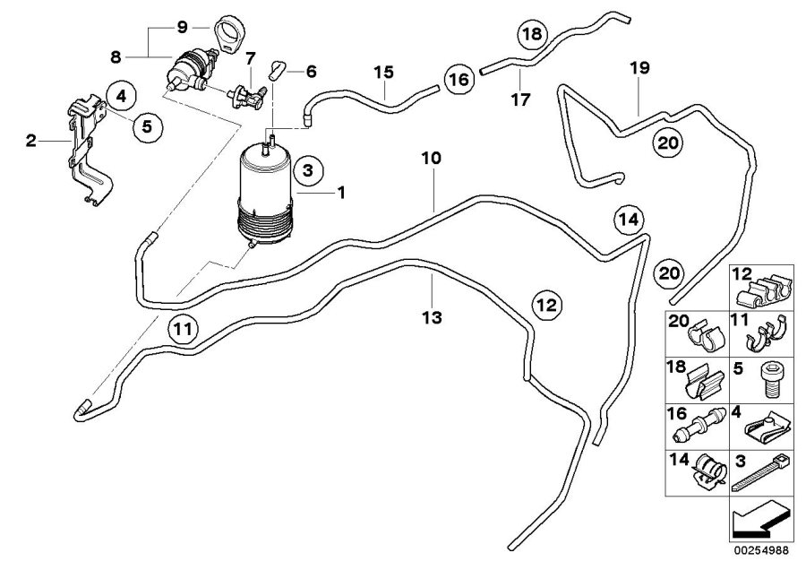 14Activated Charcoal Filter/FUEL VENTILAThttps://images.simplepart.com/images/parts/BMW/fullsize/254988.jpg