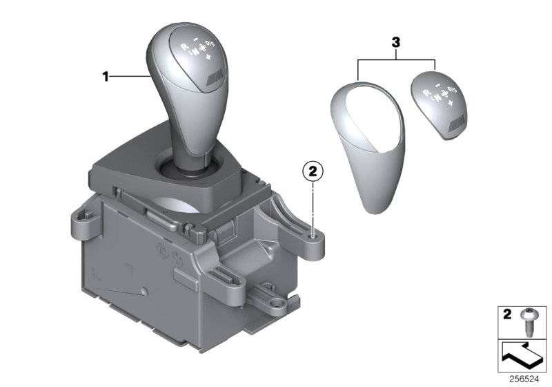 Diagram Gear selector switch for your BMW