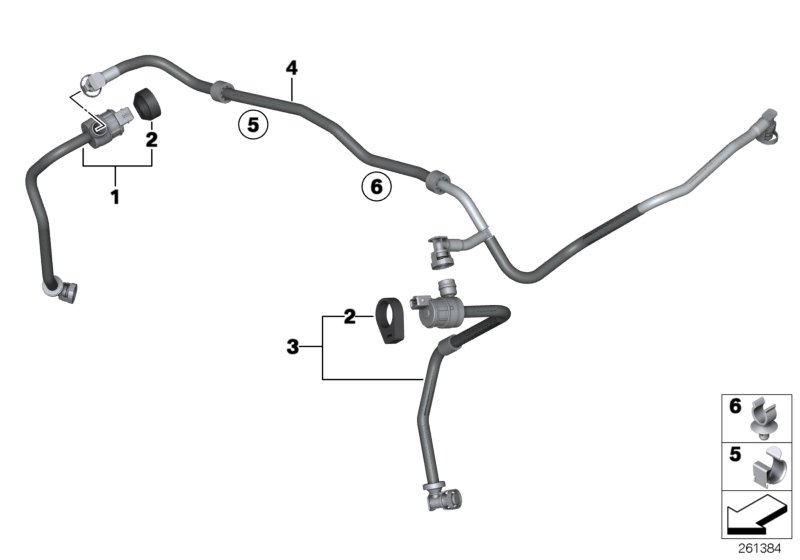 Diagram FUEL TANK BREATHER VALVE for your 2008 BMW M6   