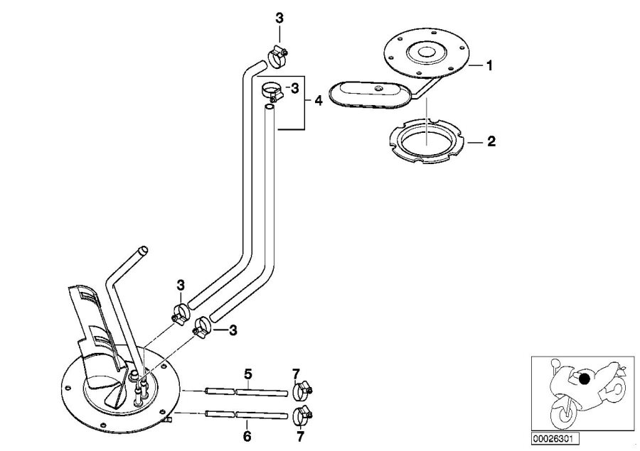 01Fuel tank ventilation/Attaching partshttps://images.simplepart.com/images/parts/BMW/fullsize/26301.jpg