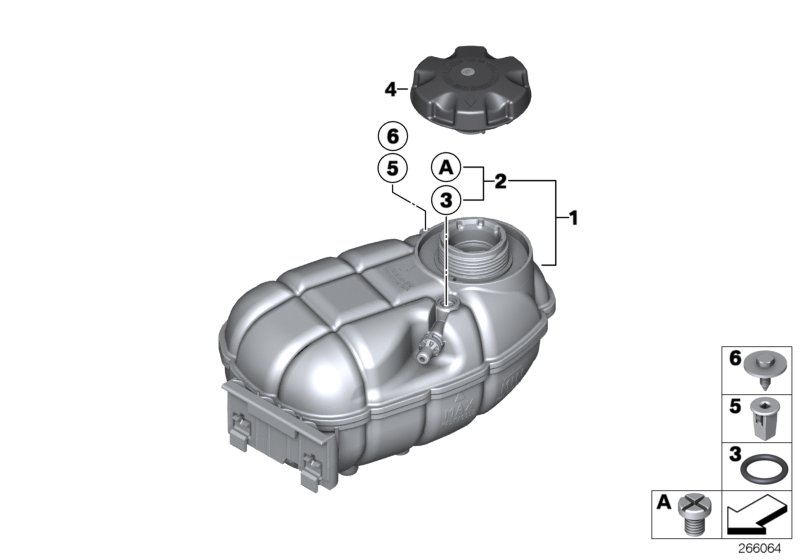 Diagram EXPANSION TANK for your 2013 BMW