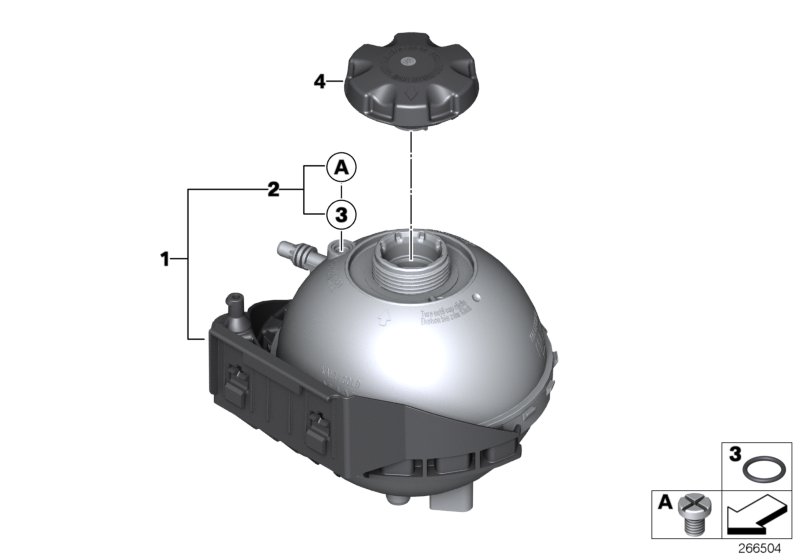 Diagram EXPANSION TANK for your 2013 BMW