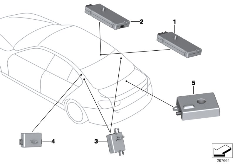 Diagram Components, antenna amplifier for your BMW