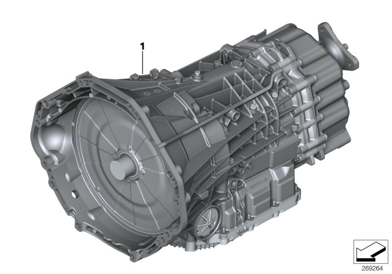 Diagram Dual-clutch transmission GS7D36BG for your BMW