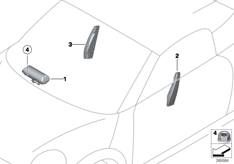 Diagram Airbag for your MINI