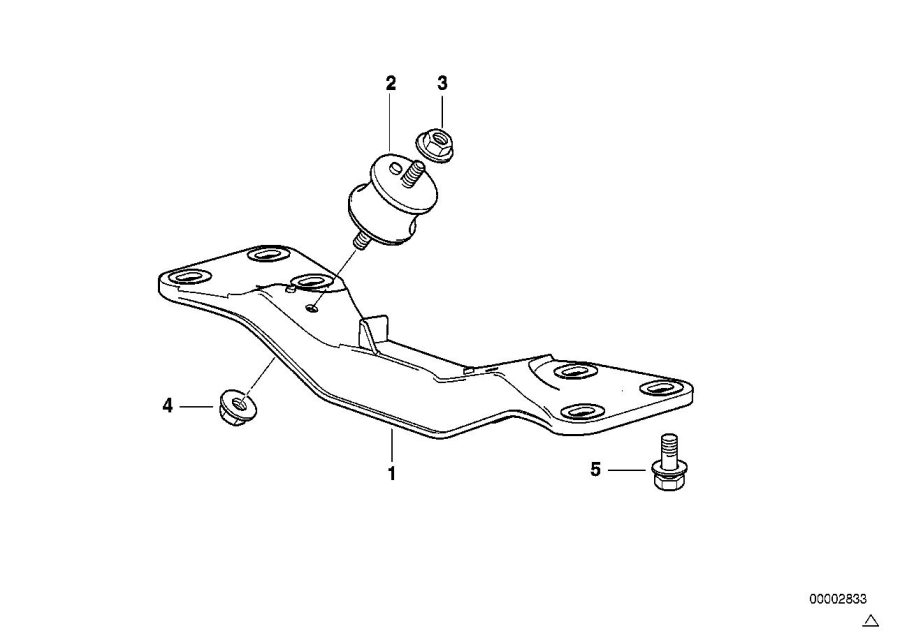 Diagram Suspension automatic transmission for your 2007 BMW M6   