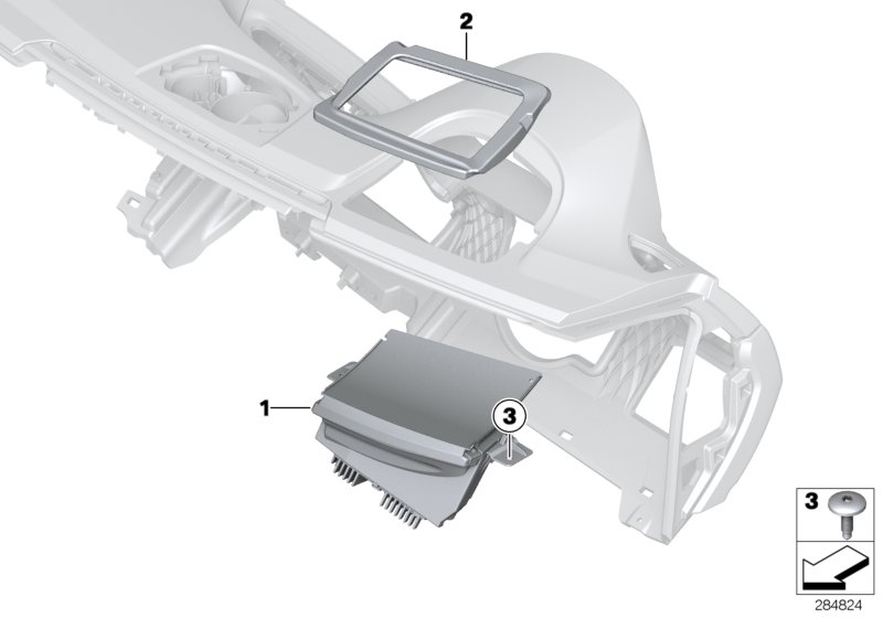 Diagram Head-up display for your BMW