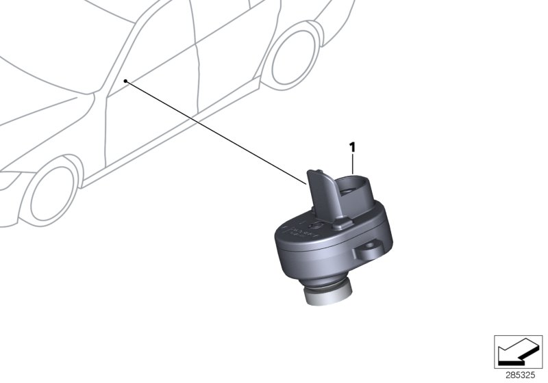 Diagram Top-view camera for your BMW