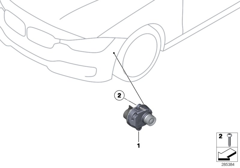 Diagram Side-view camera for your 2018 BMW 440iX   