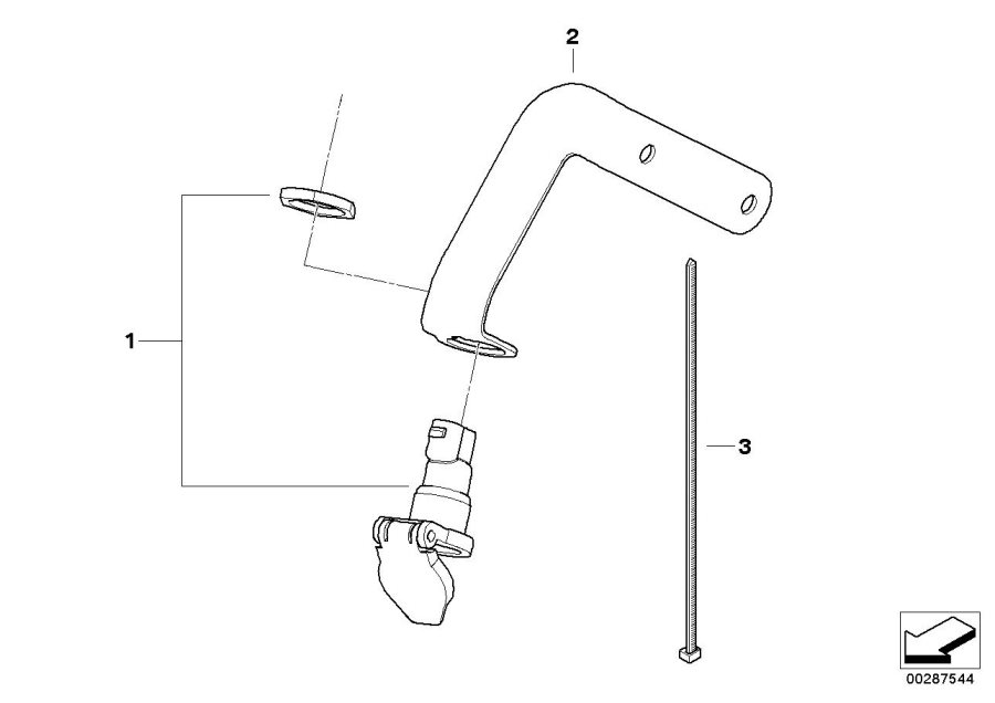 Diagram Plug-in socket for your BMW K1300S  