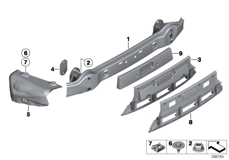 Diagram Carrier, rear for your BMW