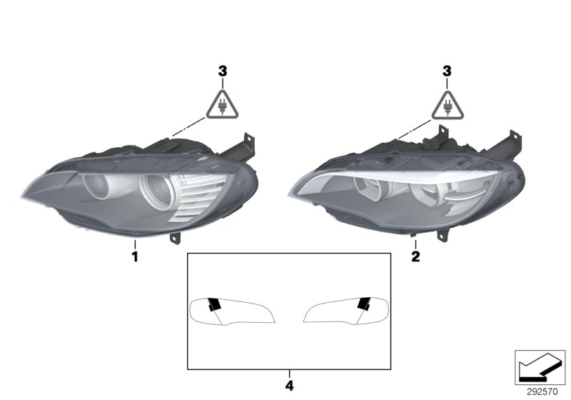 Diagram Headlight for your 2016 BMW 535dX   