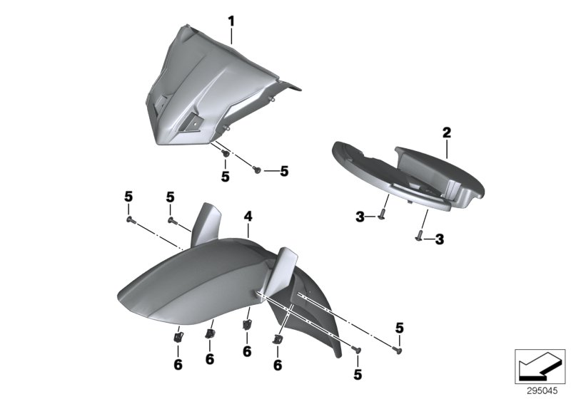 Diagram Wheel cover, front for your 2016 BMW R1200GS   