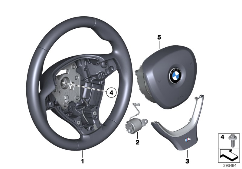 Diagram M sports strng whl,airbag,multifunction for your 2023 BMW X3  30eX 