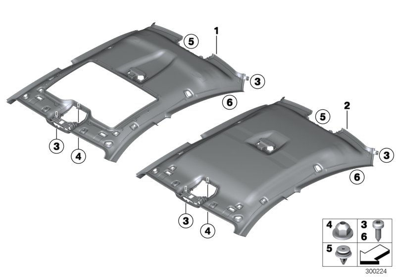 Diagram Headlining for your BMW