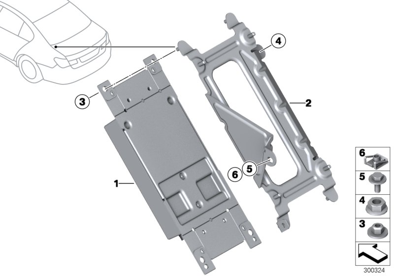 Diagram TCB for your BMW 750i  