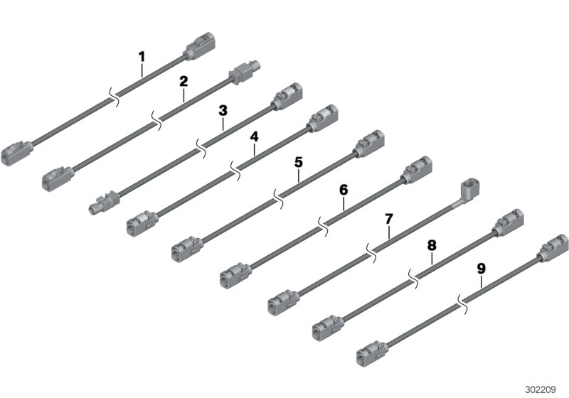 Diagram Antenna cable for your MINI